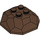 LEGO Brown Rock 4 x 4 x 1.3 Top (30293 / 42284)