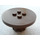 LEGO Brown Round Table with studs in center (4223)