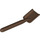 LEGO Brown Shovel (Round Stem End) (3837)