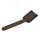 LEGO Brown Shovel (Round Stem End) (3837)