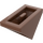 LEGO marron Pente 1 x 2 (45°) Tripler avec barre intérieure (3048)