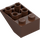 LEGO Bruin Helling 2 x 3 (25°) Omgekeerd met verbindingen tussen noppen (2752 / 3747)