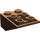 LEGO Bruin Helling 2 x 3 (25°) Omgekeerd met verbindingen tussen noppen (2752 / 3747)