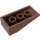 LEGO Bruin Helling 2 x 4 (18°) (30363)