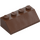 LEGO Brown Slope 2 x 4 (45°) with Rough Surface (3037)