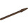 LEGO Brown Spear with Rounded End (4497)