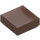 LEGO Brown Tile 1 x 1 with Groove (3070 / 30039)