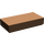 LEGO marron Tuile 1 x 2 avec rainure (3069 / 30070)