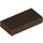 LEGO Brown Tile 1 x 2 with Groove (3069 / 30070)