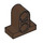 LEGO Brown Tile 1 x 2 with Perpendicular Beam 2 (32530)