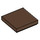 LEGO Brown Tile 2 x 2 with Groove (3068 / 88409)