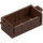 LEGO Brown Treasure Chest Bottom with Slots (4738 / 54195)