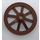 LEGO Marron Roue de chariot Ø27 Petit (2470)