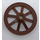LEGO Brown Wagon Wheel Ø27 Small (2470)
