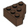 LEGO Brown Wedge Brick 3 x 3 without Corner (30505)