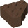 LEGO Brown Wedge Brick 3 x 3 without Corner (30505)