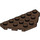 LEGO Brown Wedge Plate 3 x 6 with 45º Corners (2419 / 43127)