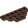 LEGO Bruin Wig Plaat 3 x 6 met 45º Hoeken (2419 / 43127)