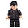 LEGO Bruce Wayne jossa Musta Checked Puku Minihahmo