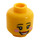 LEGO Bumblebee Girl Head (Recessed Solid Stud) (3626 / 13491)