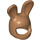 LEGO Bunny Helmet with Long Ears with Dark Tan (29827 / 99244)