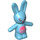 LEGO Bunny avec Coral et Pink Stomach (66965 / 102960)