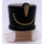 LEGO Bushy Hair with Black Hat with Gold Chain