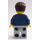 LEGO Businessman Pinstriped Jacket en Oranje Tie minifiguur