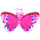 LEGO Butterfly Wings with Magenta and Blue (33647)