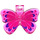 LEGO Papillon Ailes avec Magenta et Bleu (33647)