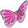 LEGO Butterfly Wings with Magenta and Blue (33647)