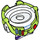 LEGO Buzz Lightyear Spacesuit mit einfachem Sternkommando-Logo (26180 / 88737)