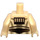 LEGO C-3PO in Pearl Light Gold Torso (973)