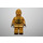 LEGO C-3PO med Almindeligt Hoved Minifigur