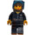 LEGO Cam met Blauw, Rood, en Wit Poten, Scuba Top, Dark Grijs Helm, en Transparant Blauw Snorkel Vizier minifiguur
