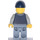 LEGO Camera Operator met Dark Blauw Pet Minifiguur