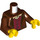 LEGO Cameraman Minifig Torso (973 / 76382)