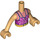 LEGO Candi with Red and Purple Top Friends Torso (73141 / 92456)