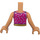 LEGO Candi con Rojo y Morado Parte superior Friends Torso (73141 / 92456)