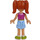 LEGO Candi met Rood en Paars Top Minifiguur