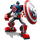 LEGO Captain America Mech Armor 76168