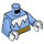 LEGO Captain Cold Minifig Torso (973 / 76382)