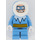 LEGO Captain Cold mit Kurz Beine Minifigur