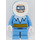 LEGO Capitano Cold con Gambe corte Minifigure