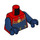 LEGO Kapitein Marvel met Zandbruin Haar Minifiguur Torso (973 / 76382)