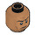 LEGO Captain Panaka Head (Safety Stud) (3626 / 96704)