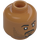 LEGO Captain Porter Minifigure Head (Safety Stud) (3274 / 104589)