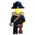 LEGO Kapitän Redbeard Minifigur