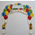 LEGO Cardboard Arch with Balloons for Set 850791