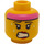 LEGO Cardio Carrie Minifigure Head (Recessed Solid Stud) (3626 / 16109)